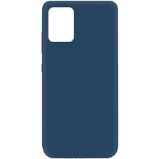 Задняя накладка для Samsung Galaxy A32 4G синяя Nano силикон