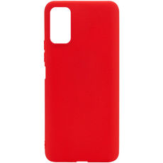 Задняя накладка для Samsung Galaxy M52 красная Nano силикон