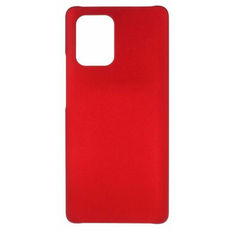 Задняя накладка для Samsung Galaxy Note 10 Lite/A81 красная силикон