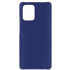 Задняя накладка для Samsung Galaxy Note 10 Lite/A81 синяя силикон