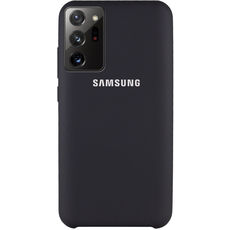 Задняя накладка для Samsung Galaxy Note 20 Ultra черная Nano силикон