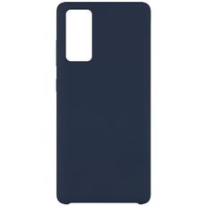 Задняя накладка для Samsung Galaxy S20 FE синяя Nano силикон