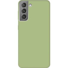 Задняя накладка для Samsung Galaxy S21 FE Silicone Cover оливковый