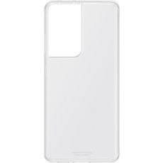 Задняя накладка для Samsung Galaxy S21 Ultra прозрачная силикон