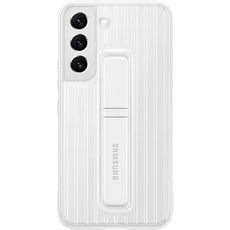 Задняя накладка для Samsung Galaxy S22 Protective Standing Cover белая
