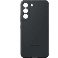 Задняя накладка для Samsung Galaxy S22 Silicone Cover черная