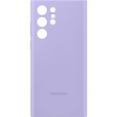 Задняя накладка для Samsung Galaxy S22 Ultra Silicone Cover лаванда