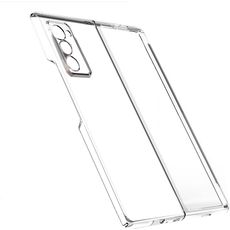 Задняя накладка для Samsung Galaxy Z Fold 4 прозрачная пластик с защитой камеры