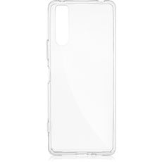 Задняя накладка для Sony Xperia 10 III прозрачная силикон