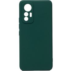 Задняя накладка для Xiaomi 12/12X зеленая Nano силикон
