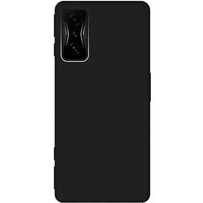 Задняя накладка для Xiaomi Poco F4 GT черная Nano силикон