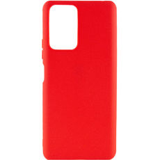 Задняя накладка для Xiaomi Poco M5 красная Nano силикон