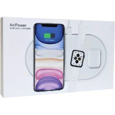 Беспроводное З/У 3 in 1 iPhone/ Watch / AirPods Air Power 15W для Apple