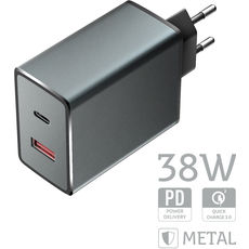 Блок Сетевого З/У для OnePlus Olmio USB-Type-C QuickCharge 38W черный