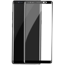 Защитное стекло для Samsung Note 8 3D чёрное ПОЛНОЕ