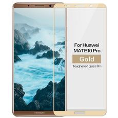 Защитное стекло для Huawei Mate 10 Pro 3D золотое