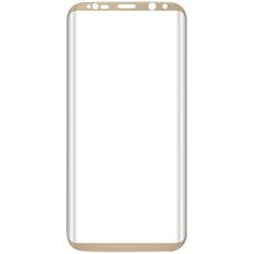 Защитное стекло для Samsung S8 3D золотое