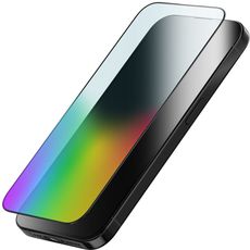Защитное стекло для iPhone 15 Pro Max 6D черное Антиблю ZAGG 5X Stronger