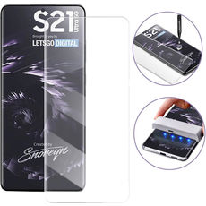 Защитное стекло для Samsung Galaxy S21 Ultra ультрафиолетовое