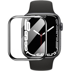 Защитное стекло для Apple Watch S7 41mm с гибким краем