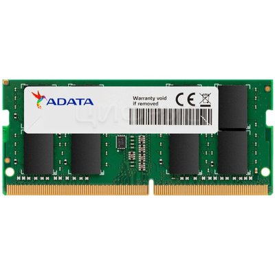 ADATA 8 DDR4 3200 SODIMM CL22 single rank (AD4S32008G22-RGN) () - 