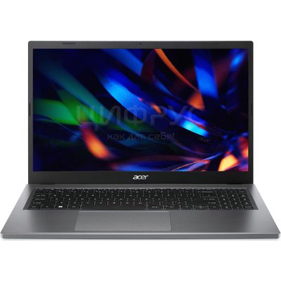 Acer Extensa 15 EX215-23-R0GZ (AMD Ryzen 5 7520U, 8Gb, SSD 512Gb, AMD Radeon, 15.6", IPS FHD 1920x1080, noOS) Grey (NX.EH3CD.002) () - 