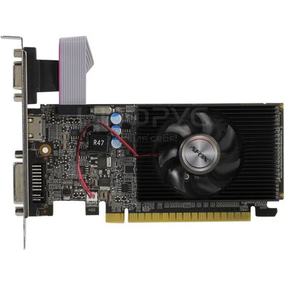 AFOX GeForce GT 610 2GB DDR3 (AF610-2048D3L7-V6) (EAC) - 