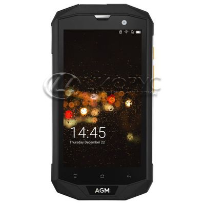 AGM A8 32Gb+3Gb Dual LTE Black Silver - 