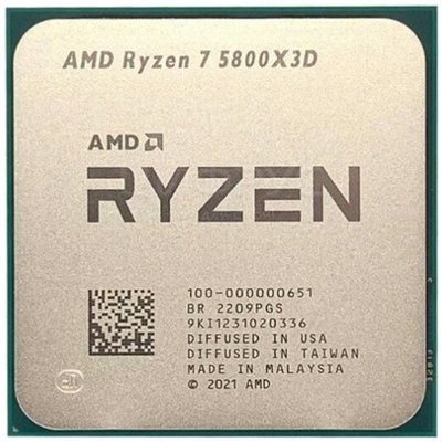 AMD Ryzen 7 5800X3D X8 SAM4 105W 3400 (100-000000651) (EAC) - 