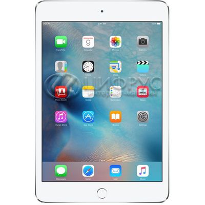 Apple iPad Mini 4 64Gb Cellular Silver White - 