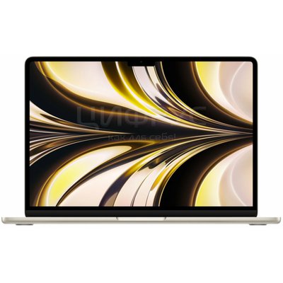 Apple Macbook Air 13 (2022) (Apple M2, RAM 24GB SSD 512GB Apple graphics 8-core macOS) Starlight Z15Y000B9 - 
