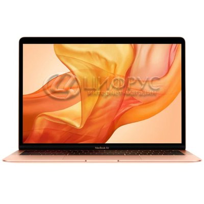 Apple MacBook Air 13  Retina   True Tone Mid 2019 (Intel Core i5 8210Y 1600 MHz/13.3/2560x1600/16GB/512GB SSD/DVD /Intel UHD Graphics 617/Wi-Fi/Bluetooth/macOS) Gold - 