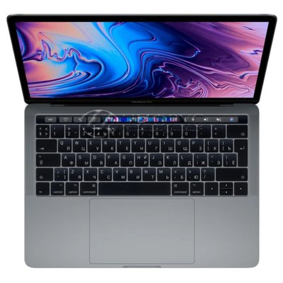 Apple MacBook Pro 13 with Retina display and Touch Bar Mid 2019 (Intel Core i5 1400MHz/13.3/2560x1600/8GB/128GB SSD/DVD /Intel Iris Plus Graphics 645/Wi-Fi/Bluetooth/macOS) Grey (MUHN2RU/A) - 
