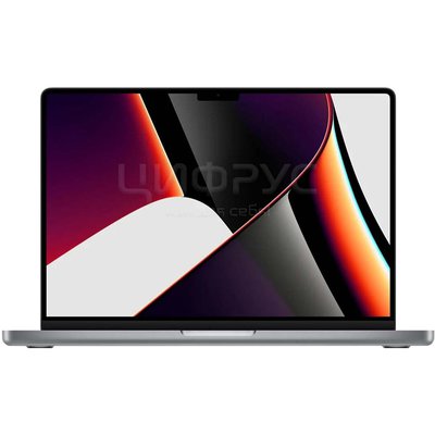Apple MacBook Pro 14 Late 2021 (Apple M1 Max/14.2/3024x1964/64GB/2048GB SSD/DVD /Apple graphics 32-core/Wi-Fi/Bluetooth/macOS) (Z15H0007K) Grey () - 