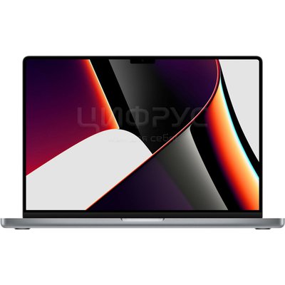 Apple MacBook Pro 16 Apple M1 Max 10 core 2000MHz/16.2/3456x2234/64GB/4096GB SSD/DVD /Apple M1 Max 24 core/Wi-Fi/Bluetooth/macOS (Z14W0007L) Grey - 