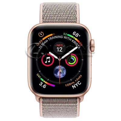 Apple Watch Series 4 GPS 40mm Aluminum Case with Sport Loop gold/pink - 
