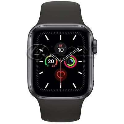 Apple Watch Series 5 GPS 40mm Aluminum Case with Sport Band Grey/Black - Цифрус