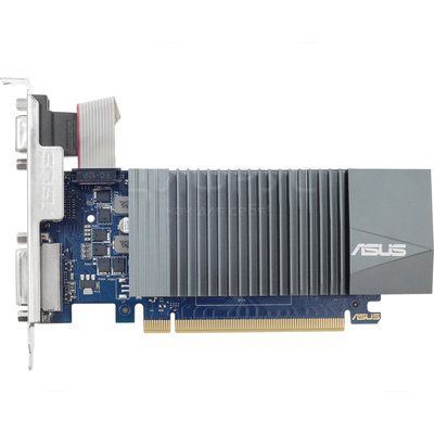 Asus PCI-E GT730-SL-2GD5-BRK-E NVIDIA GeForce GT 730 2048Mb 64 GDDR5 706/5010 DVIx1 HDMIx1 CRTx1 HDCP Ret (GT730-SL-2GD5-BRK-E) (РСТ) - Цифрус