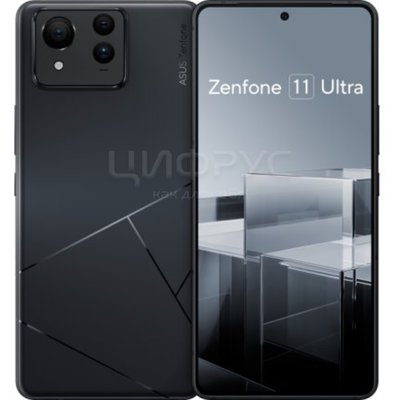 Asus Zenfone 11 Ultra 256Gb+12Gb Dual 5G Black (Global) - 