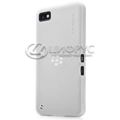 Задняя накладка для BlackBerry Z10 белая силикон - Цифрус