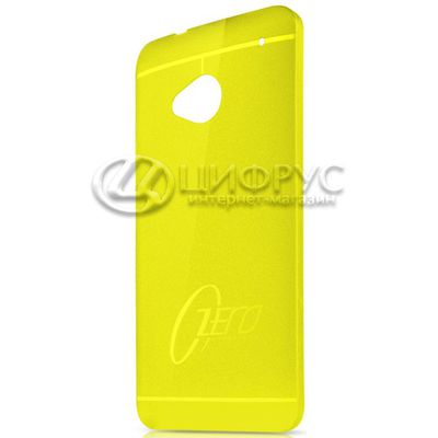 Задняя накладка для HTC One желтая - Цифрус