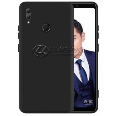 Задняя накладка для Huawei Honor Note 10 черная силикон - Цифрус