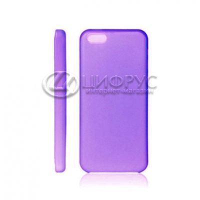 Задняя накладка для iPhone 5С фиолетовая - Цифрус