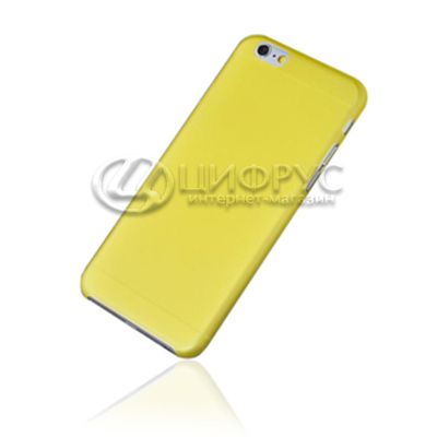 Задняя накладка для Iphone 6 / 6s желтая - Цифрус