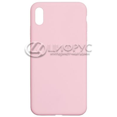 Задняя накладка для iPhone XR розовая - Цифрус