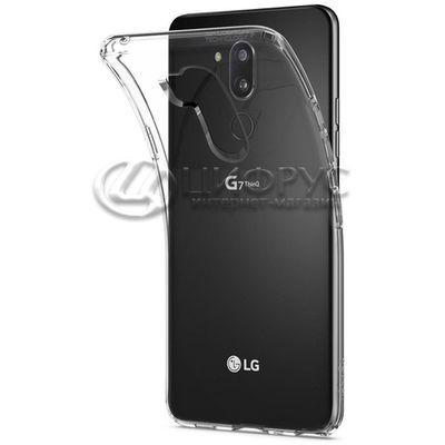 Задняя накладка для LG G7 прозрачная силиконовая - Цифрус