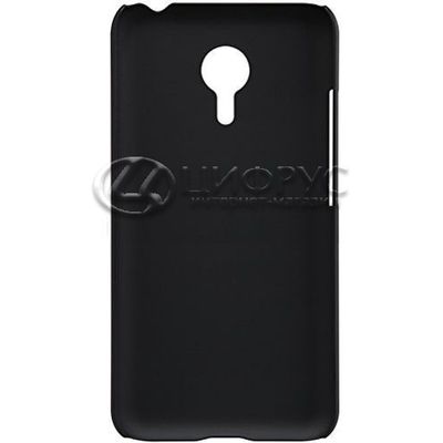 Задняя накладка для Meizu MX6 чёрная силикон - Цифрус