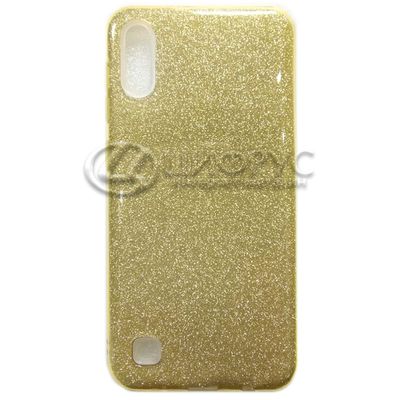 Задняя накладка для Samsung A10/M10 золото ПРОТИВОУДАРНАЯ - Цифрус