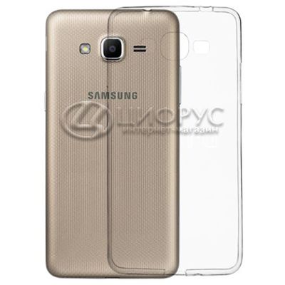 Задняя накладка для Samsung Galaxy J2 Prime прозрачная силикон - Цифрус
