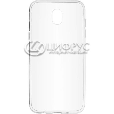 Задняя накладка для Samsung J4 прозрачная силиконовая - Цифрус